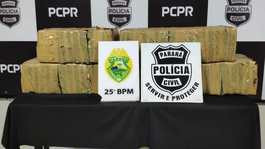 Perseguição pela rodovia PR-323 termina em apreensão de drogas