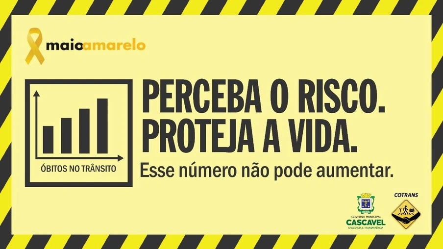 Movimento Maio Amarelo reforça a proteção da vida no trânsito