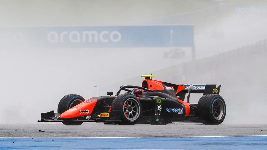 Spielberg (AUT) JUL 10-12 2020 - Steiermark Grand Prix at the Red Bull Ring. Felipe Drugovich #15 MP Motorsport. © 2020 Diederik van der Laan / Dutch Photo Agency