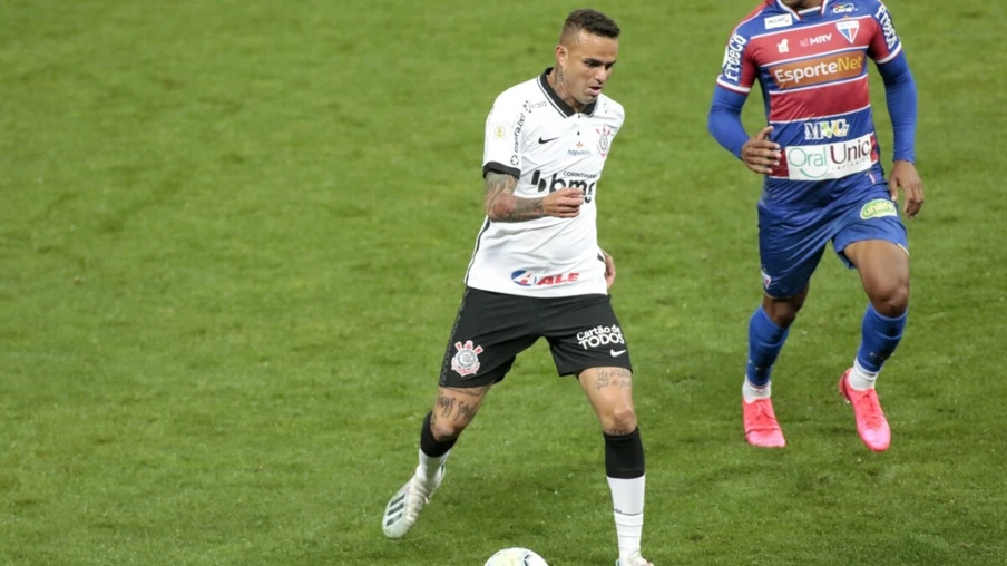 Luan entrou no jogo e marcou o gol do empate. Foto: Agência Corinthians