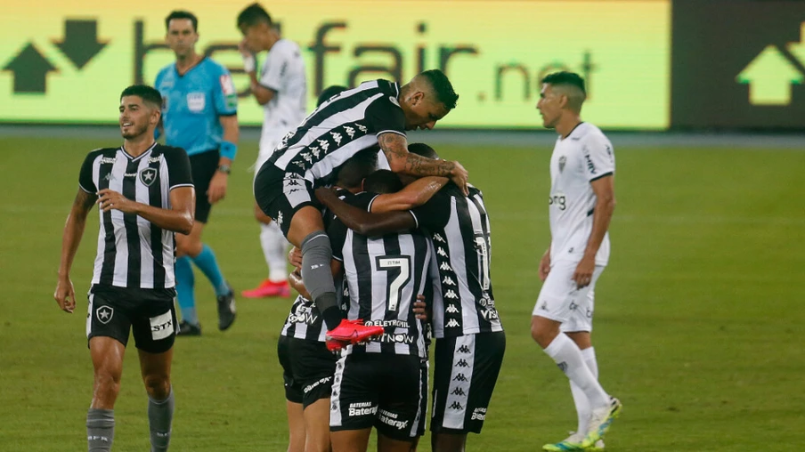 Vitória dá novo animo ao Botafogo. Foto: Vitor Silva/Botafogo. 
