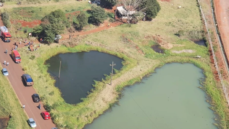 Idosa de 73 anos fica ferida em capotamento em Nova Santa Rosa