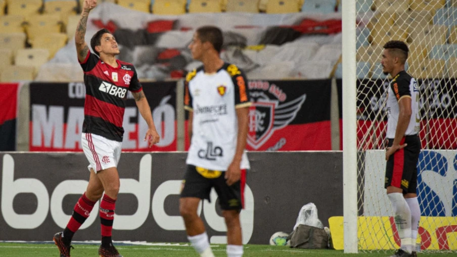 Pedro engatou sequência de seis gols nos últimos jogos do Fla

Crédito: Alexandre Vidal/Flamengo