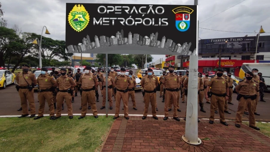 Polícia Militar recebe reforço para Operação Metrópolis III