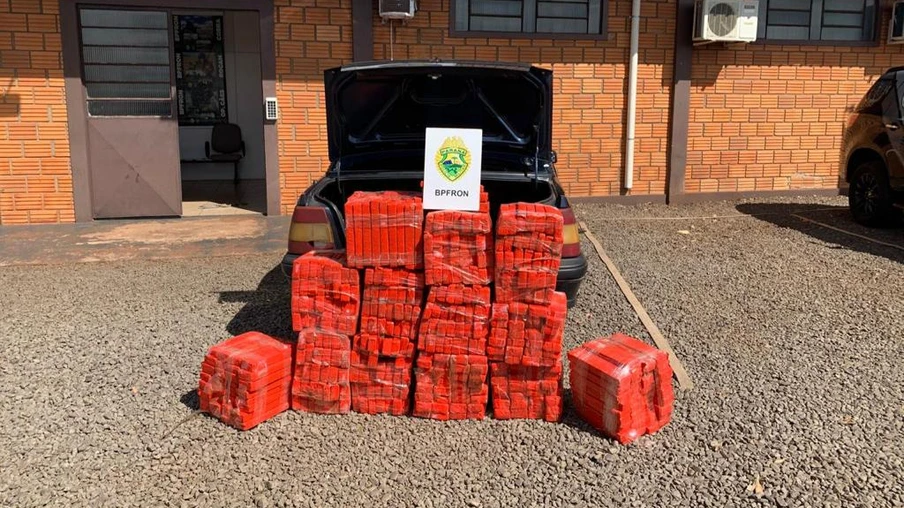 Homem é preso com 258 quilos de maconha em Entre Rios do Oeste