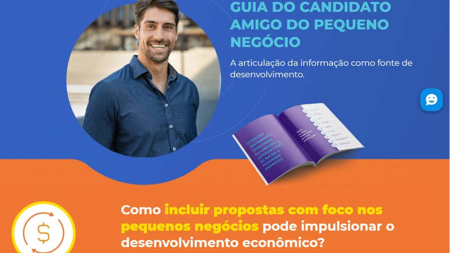 Guia do Candidato, do Sebrae/PR, traz propostas para o desenvolvimento municipal pelo estímulo às micro e pequenas empresas