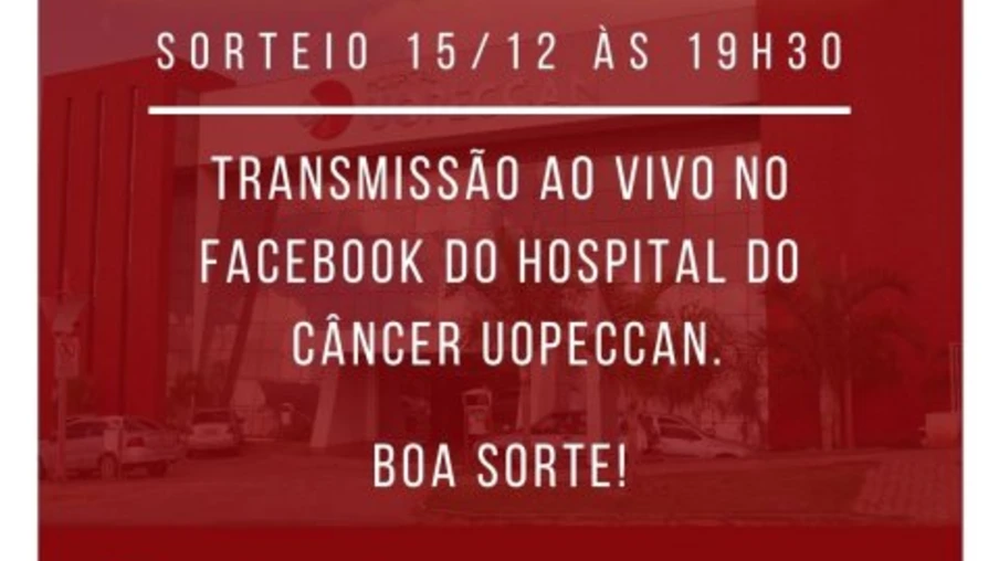 Uopeccan realiza nesta terça-feira sorteio do Show de Prêmios em prol da instituição