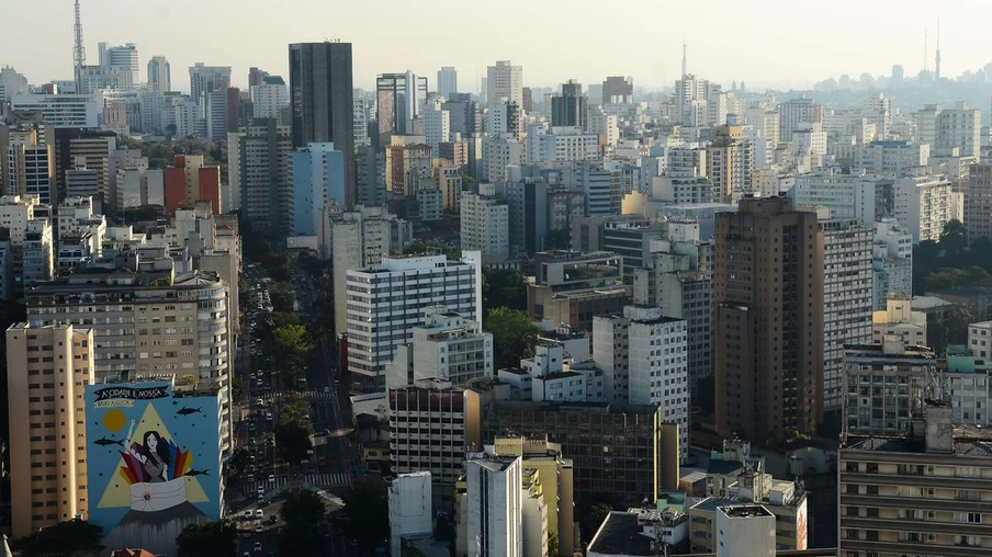 Vista do Edifício Copan, região central