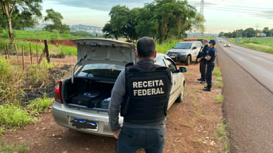 Receita Federal retém carga de eletrônicos em São Pedro do Iguaçu