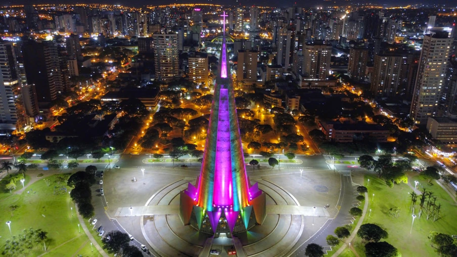 Catedral de Maringá. 2019. Foto: José fernando Ogura