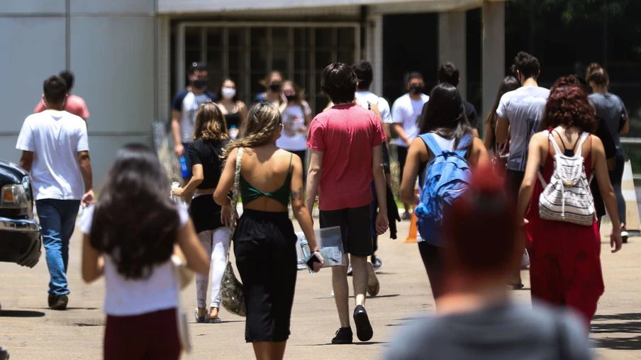 Estudantes de todo Brasil, fazem o segundo dia de prova do Enem (Exame Nacional do Ensino Médio