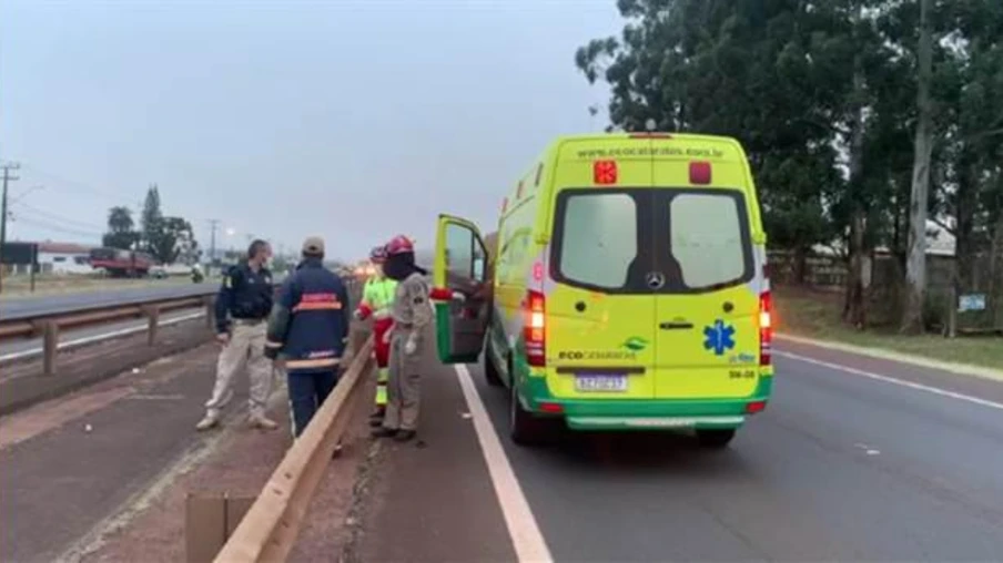 Motociclista morre em colisão entre motos na BR-277, em Cascavel