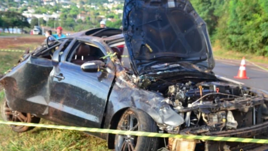 Motorista morre em capotamento na BR-277 em São Miguel do Iguaçu