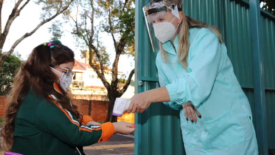 Segurança e tranquilidade marcam a volta dos alunos às escolas municipais em Foz