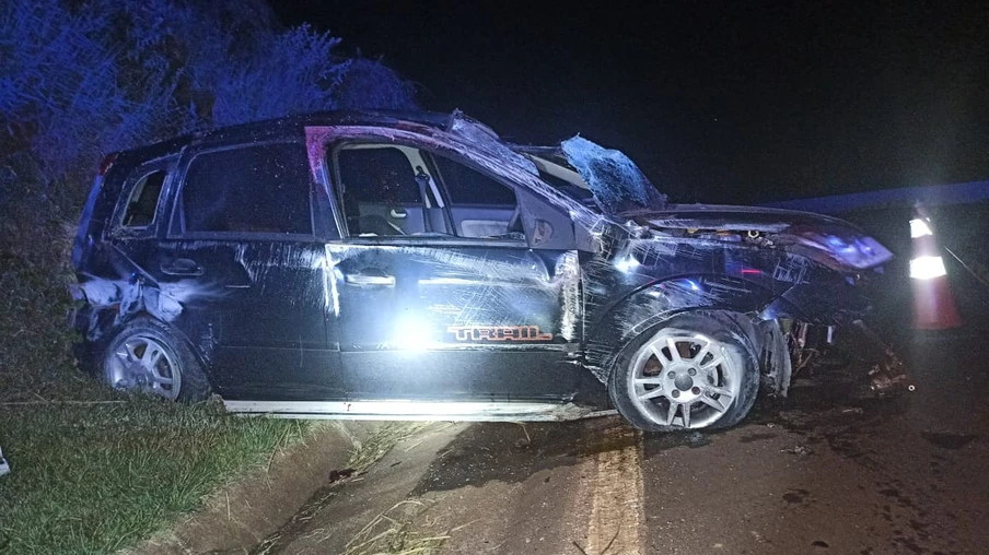 Polícia Rodoviária Federal atende acidente com morte na BR-467