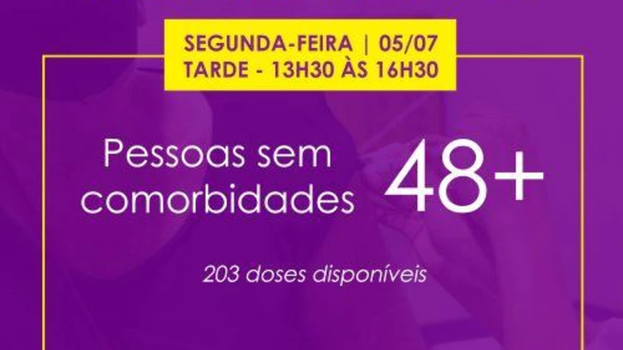 Maripá começa a vacinar população geral acima de 48 anos