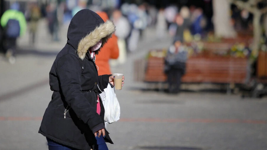 29/07/2021 - Imagens frio em Curitiba
Foto Gilson Abreu/AEN