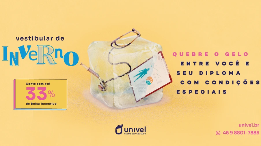 Univel abre inscrições para o Vestibular de Inverno 2021