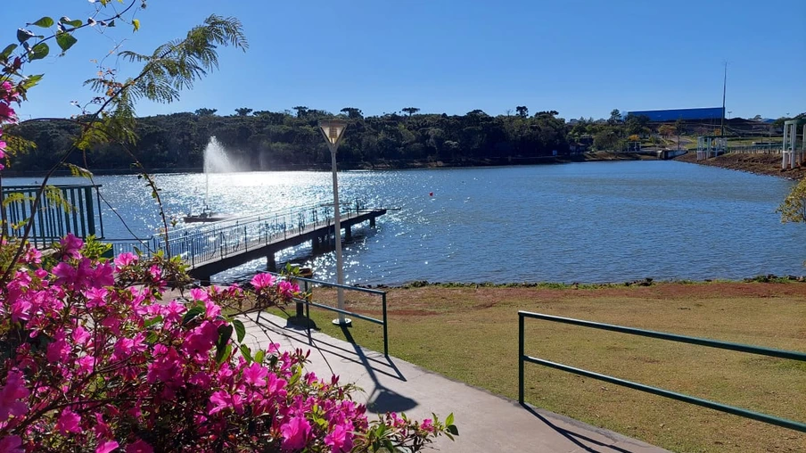 Mais de 197 milhões de litros d'água foram utilizados do Lago Municipal para abastecer os Cascavelenses neste mês