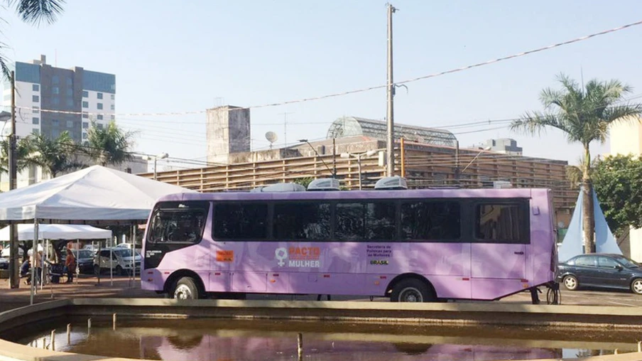 Secretaria de Justiça, Família e Trabalho anuncia retorno do Ônibus Lilás para orientação das mulheres vítimas de violência  -  Curitiba, 03/08/2021  -  Foto: SEJUF