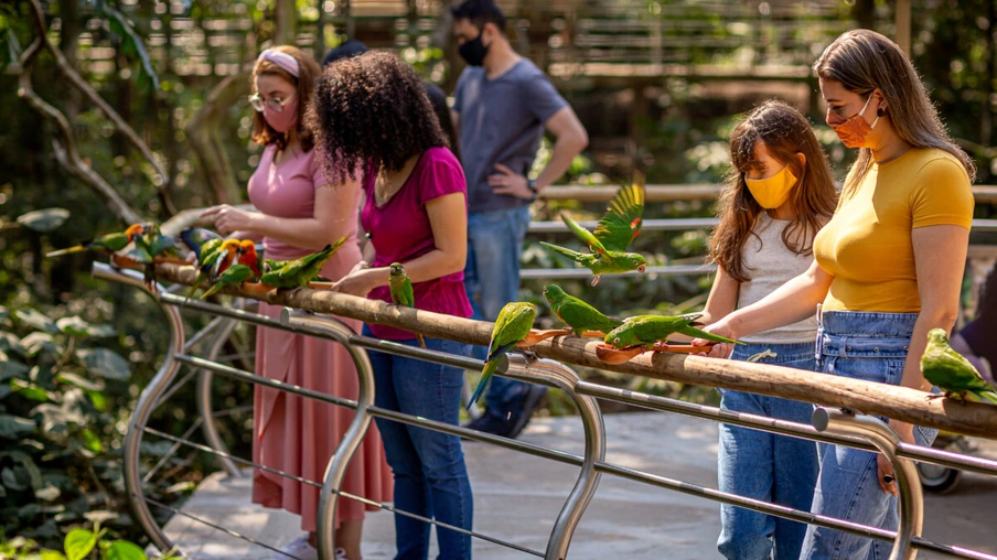 Parque das Aves amplia horário de atendimento durante o feriadão da Padroeira