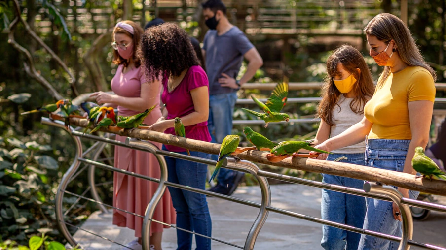 Parque das Aves espera receber 9 mil turistas no feriadão da Independência