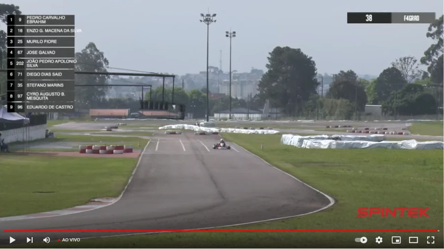 AO VIVO: Sul-Brasileiro de Kart 2021 - Tomada de tempo - Bateria 1