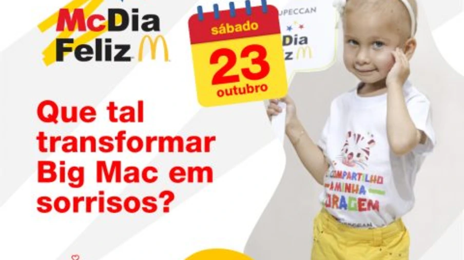 McDia Feliz: a felicidade de crianças e adolescentes na luta contra o câncer