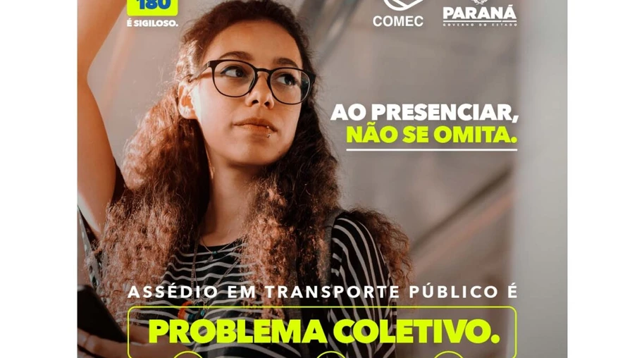 Estado lança campanha de combate ao assédio no transporte coletivo