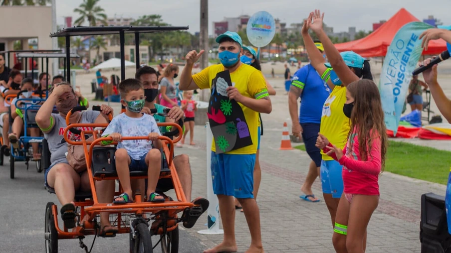 Circuito de esporte e lazer do Verão Paraná registra mais de 500 mil atendimentos em 20 dias