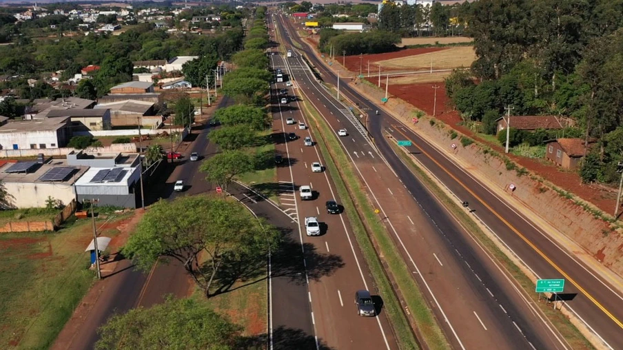 Avança licitação para nova iluminação da BR-277 na região Oeste