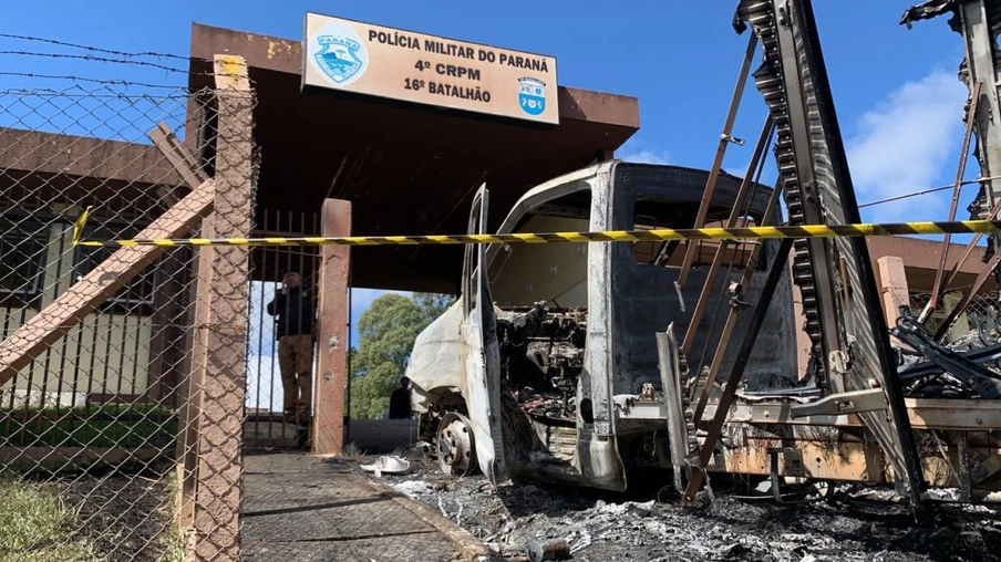 Guarapuava vive clima de tensão após ataque de criminosos fortemente armados