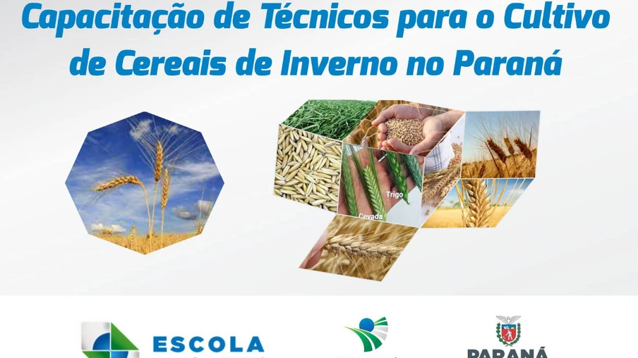 Estado promove curso de preparação para o cultivo de cereais de inverno