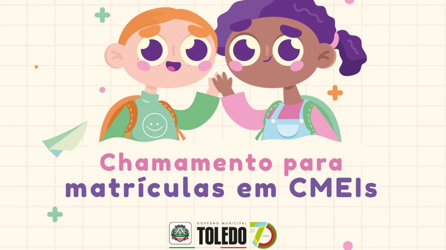 SMED solicita que pais atendam chamamento para Cmeis até segunda (16) em Toledo