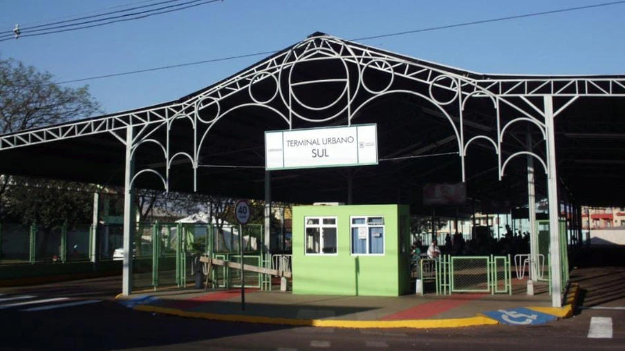 Obras do Terminal Sul provoca mudanças para passageiros e o trânsito