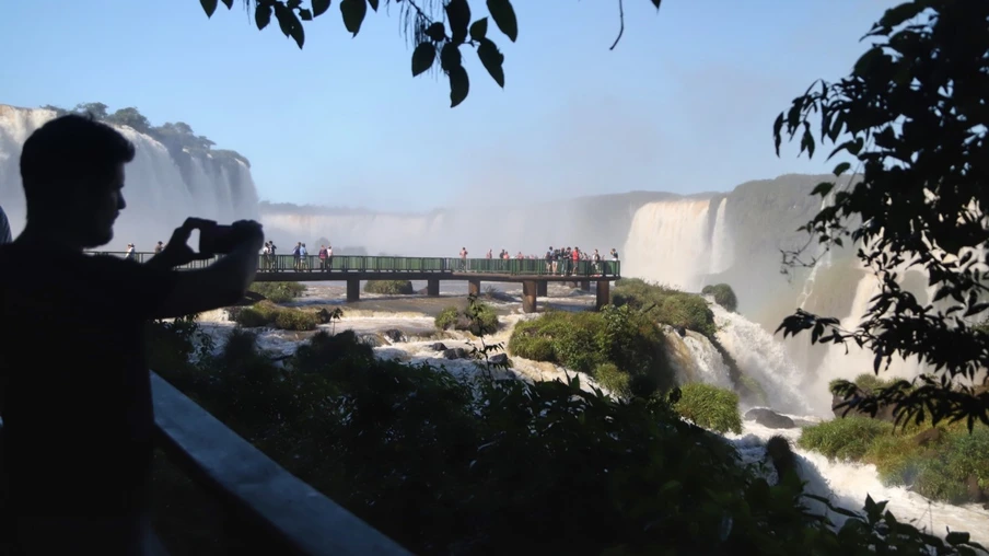 04/2019 - Foz do Iguaçu - Cataratas Foto: José Fernando Ogura/ANPr