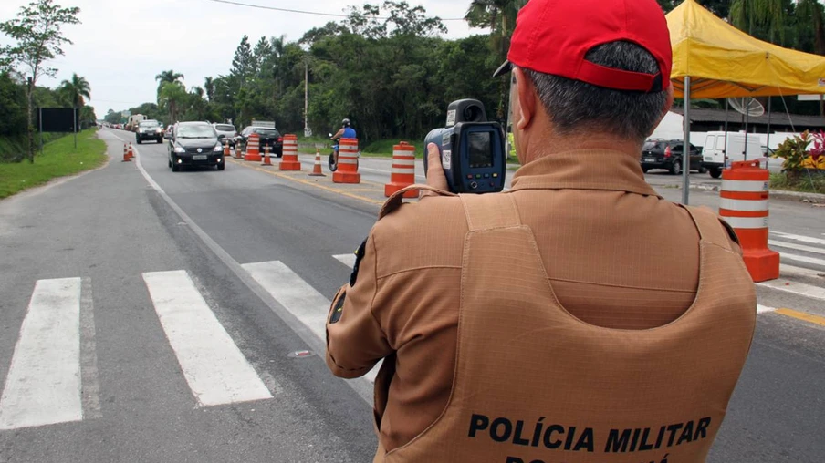 Paraná é o quarto em número   de multas de trânsito no Brasil