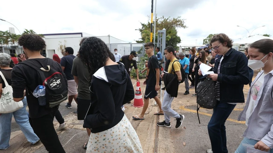 Abertura dos portões, segunda etapa do Exame Nacional do Ensino Médio (Enem) 2022.