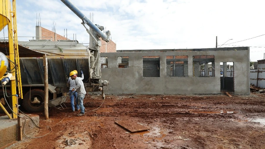 Super Cmei: Unidade para atender 240 alunos em tempo integral está em construção no Interlagos