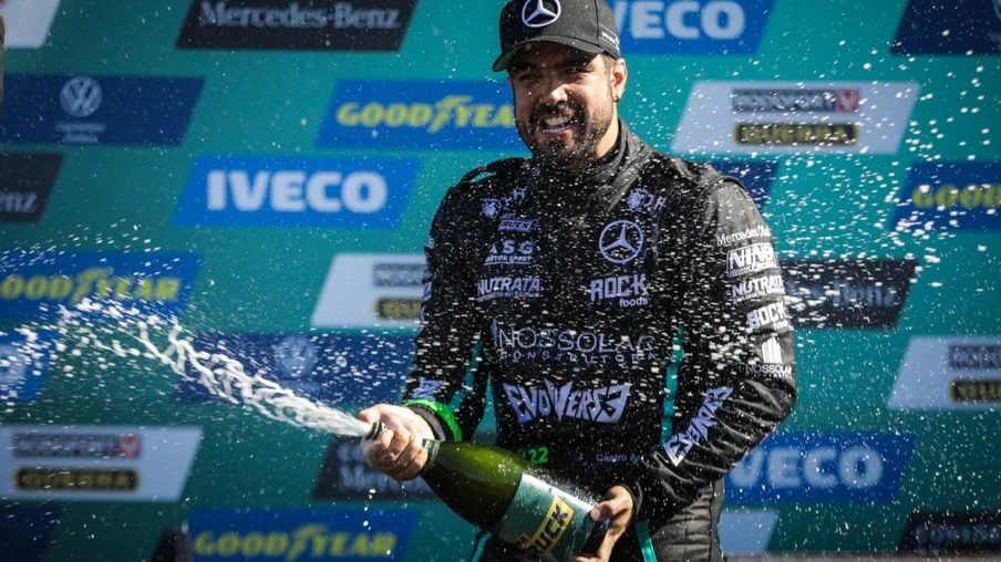 COPA TRUCK: Caio Castro conquista primeiro pódio na ASG Mercedes