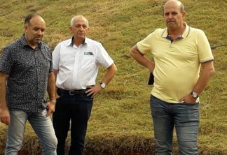 Orlei Silva (ACC), Rubens Gatti (FPrA) e Luís Ernesto (CBA), durante a vistoria ao Autódromo Zilmar Beux

Crédito: Divulgação
