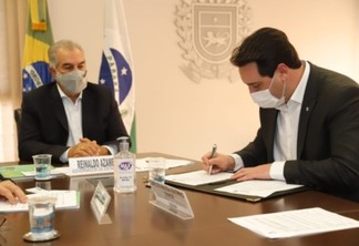 Paraná e Mato Grosso do Sul firmam acordo para construir a Nova Ferroeste