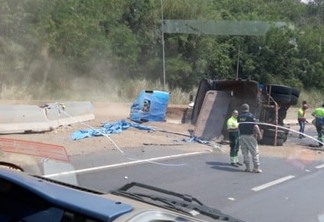 Passageiro morre e motorista fica ferido em acidente na BR-277 em Matelândia