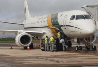 Comitiva presidencial de segurança desembarca no Aeroporto Municipal de Cascavel