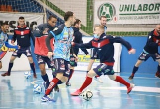 Cascavel Futsal joga em casa nesta segunda