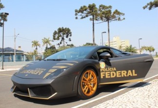 Polícia Federal utilizará Lamborghini como viatura ostensiva em eventos de repressão ao crime