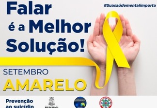 Setembro Amarelo terá ações de conscientização com adolescentes em 27 colégios estaduais de Foz