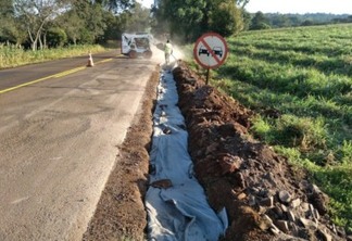 Recuperação da rodovia de Catanduvas e Três Barras do Paraná está em andamento