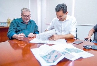 Pacheco anuncia mais de R$ 1 milhão para calçamento poliédrico no interior de Ubiratã