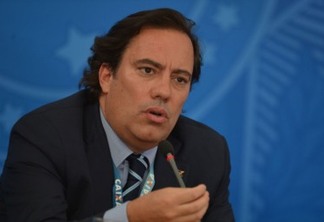 O presidente da Caixa Econômica Federal, Pedro Guimarães